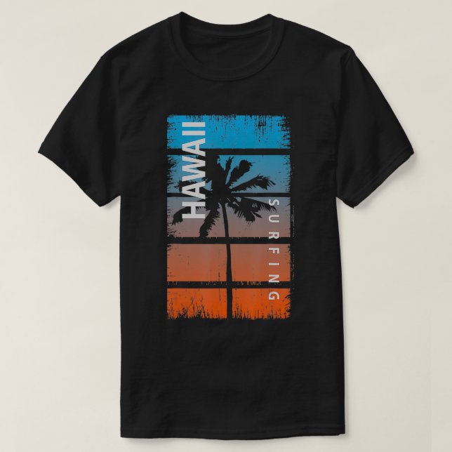 Hawaii Surfing T-Shirt (Design vorne)
