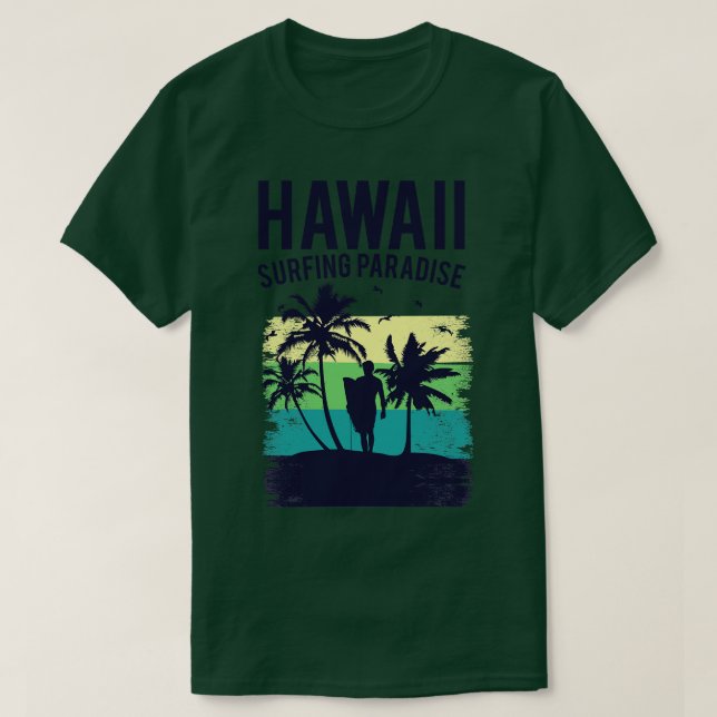 Hawaii Surfparadies T-Shirt (Design vorne)