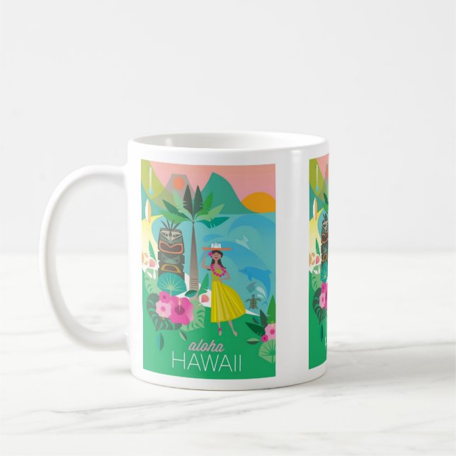 Hawaii-Tasse Kaffeetasse (Links)