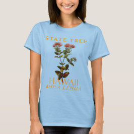 Hawaii Territory Endemic Tree Lehua Tree T-Shirt