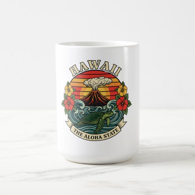 Hawaii: The Aloha State Kaffeetasse (Mittel)