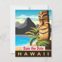 Hawaii Tiki Beach Vintag
