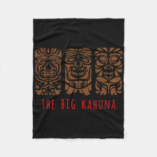 Hawaii Tiki Polynesier Big Kahuna Surfer Retro Haw Fleecedecke