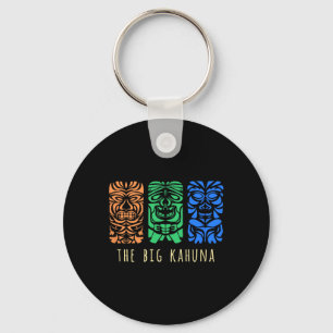 Hawaii Tiki Polynesier Big Kahuna Surfer Retro Haw Schlüsselanhänger