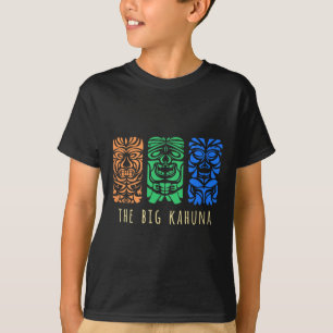 Hawaii Tiki Polynesier Big Kahuna Surfer Retro Haw T-Shirt