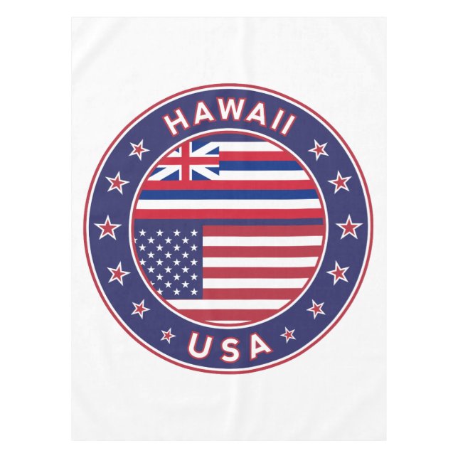 Hawaii Tischdecke (Vorderseite)