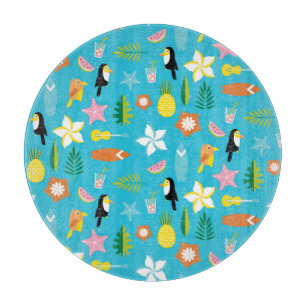 Hawaii Toucan Surf Vintag Schneidebrett