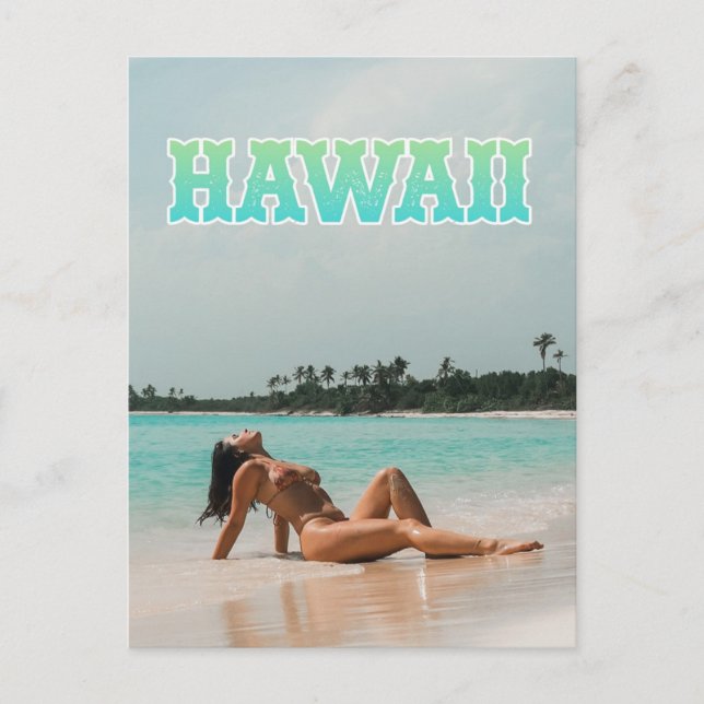 Hawaii Travel Postcard Postkarte (Vorderseite)