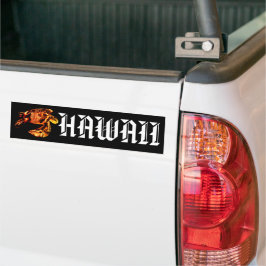 Hawaii Tribal Honu Lava Autoaufkleber