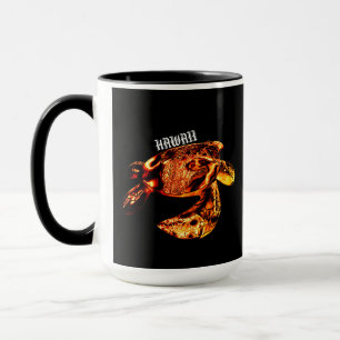 Hawaii Tribal Honu Lava Tasse