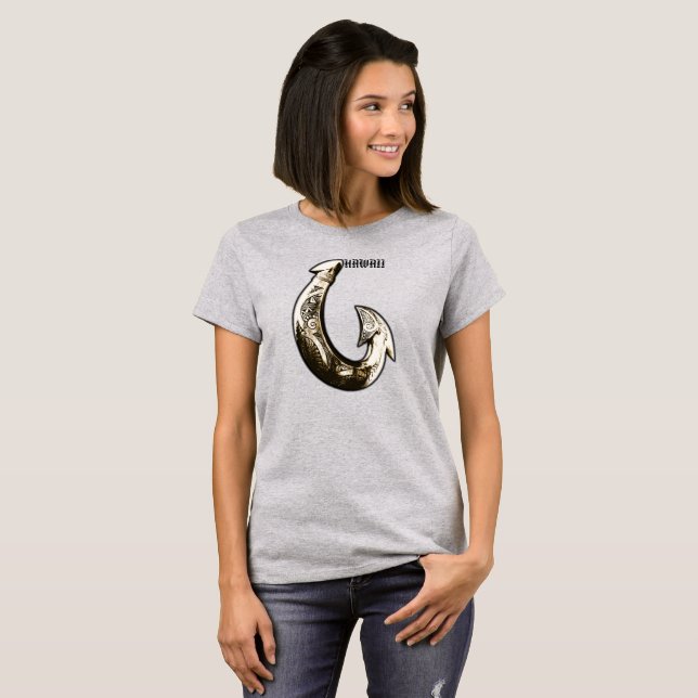 Hawaii Tribal Hook T-Shirt (Vorne ganz)
