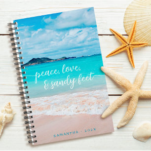 Hawaii Tropical Beach Photo Peace Love Sandy Feet