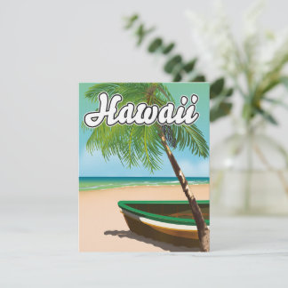 Hawaii Tropical Beach Reiseplakat