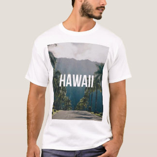Hawaii Tropical Palm Trees Aesthetic T-Shirt