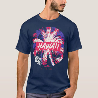 hawaii tropische Blätter Design TShirt