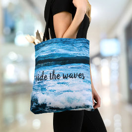 Hawaii Türkis Ocean Foto Reiten Sie das Waves Zita Tasche