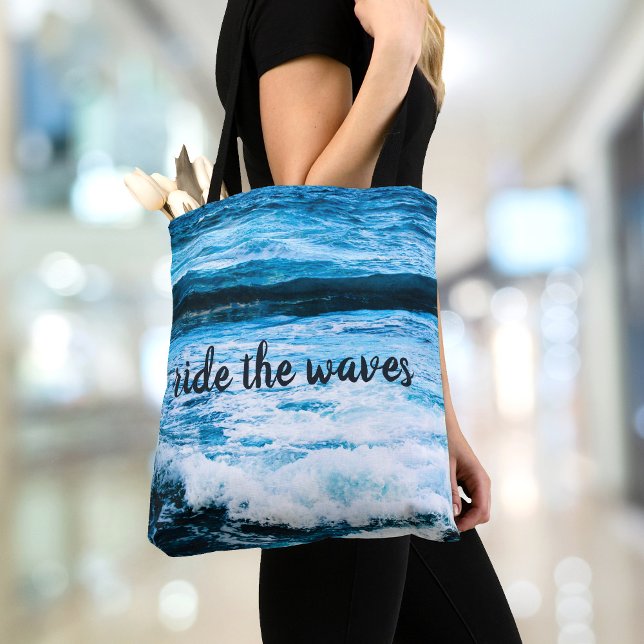Hawaii Türkis Ocean Foto Reiten Sie das Waves Zita Tasche (Von Creator hochgeladen)