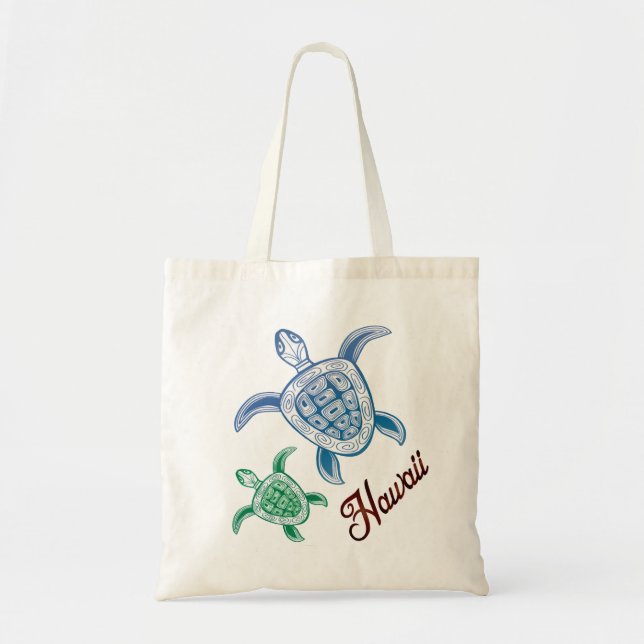 Hawaii Turtle Honu Bag Tragetasche (Vorne)
