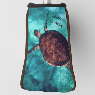 Hawaii Turtle Maritime Foto Ihr Name Golf Headcover