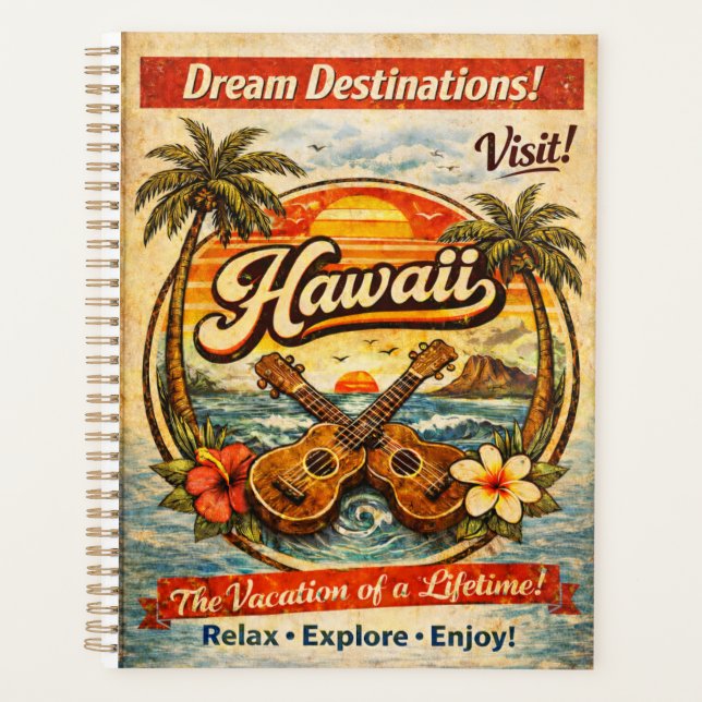 Hawaii & Ukelele (Devant)