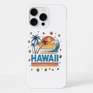 Hawaii-Urlaub-Sonnenuntergang 70er Strand iPhone 16 Pro Max Hülle