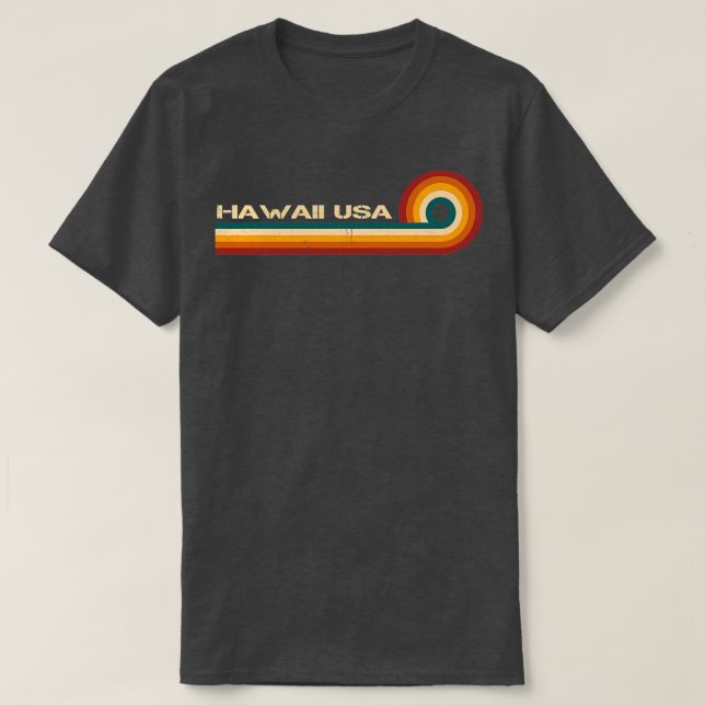 Hawaii USA Souvenir Hawaii TShirt (Design vorne)