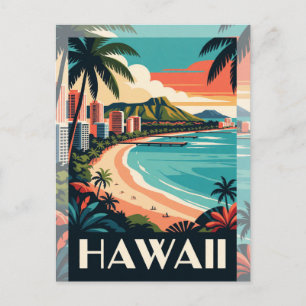 Hawaii USA Tropische Inseln und Pazifik-Reisen 🌺 Postkarte