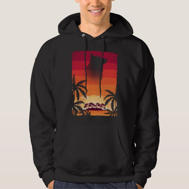 Hawaii Vacation Schipperke  Schipperke Hoodie (Vorderseite)
