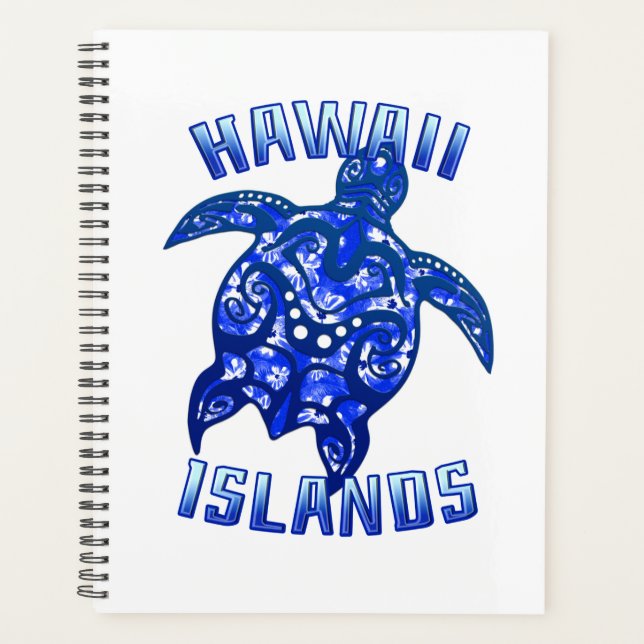 Hawaii Vacation Tribal Turtle Planer (Vorderseite)