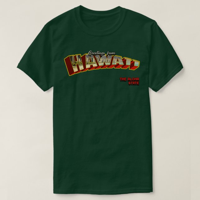 Hawaii Vintag TShirt 1 (Design vorne)