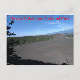 Hawaii Volcanoes Nationalpark Kilauea Iki Postkarte