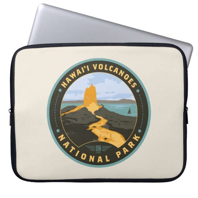 Hawaii Volcanoes-Nationalpark Laptopschutzhülle (Vorderseite)