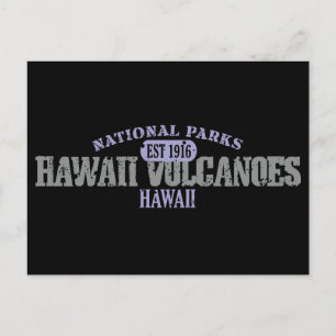 Hawaii Volcanoes-Nationalpark Postkarte