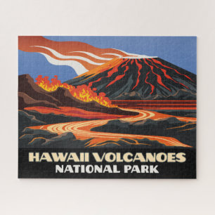 Hawaii Vulkane Nationalpark Mauna Loa Vintage