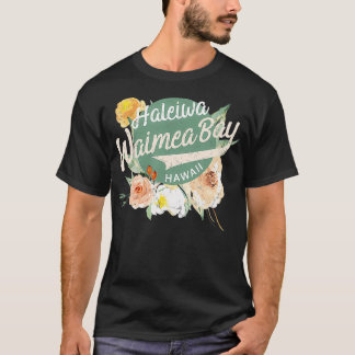 Hawaii Waimea Bay Oahu North Shore Hawaiian T-Shirt