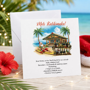Hawaii Weihnachtsfeier Hawaii „Mele Kalikimaka!“ Save The Date