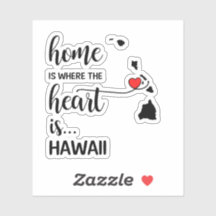Hawaii Zuhause ist das Herz