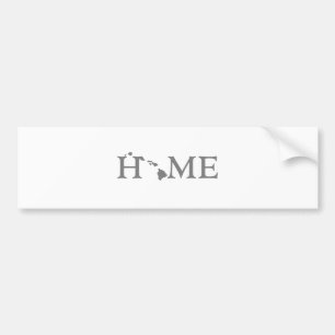 Hawaii-ZUHAUSE-Staat Autoaufkleber