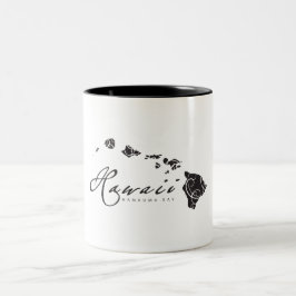 HawaiiAloha Inseln Zweifarbige Tasse