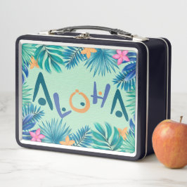 Hawaiian Aloha Gruß Retro Lunch Box