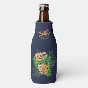 Hawaiian Aloha Luau Birthday Party Guest Favor Flaschenkühler