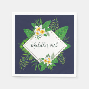 Hawaiian Aloha Luau Birthday Party Serviette