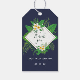 Hawaiian Aloha Luau Party Guest Favor Geschenkanhänger