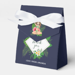 Hawaiian Aloha Luau Party Guest Favor Geschenkschachtel