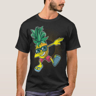 Hawaiian Aloha Strände Dabbing Ananas Sungla T-Shirt