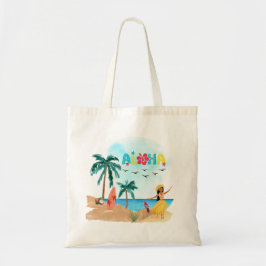 Hawaiian Aloha Vibes Tote Bag Tragetasche