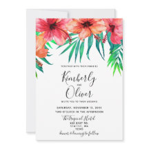 Hawaiian Beach Hochzeit im tropischen Hibiskus