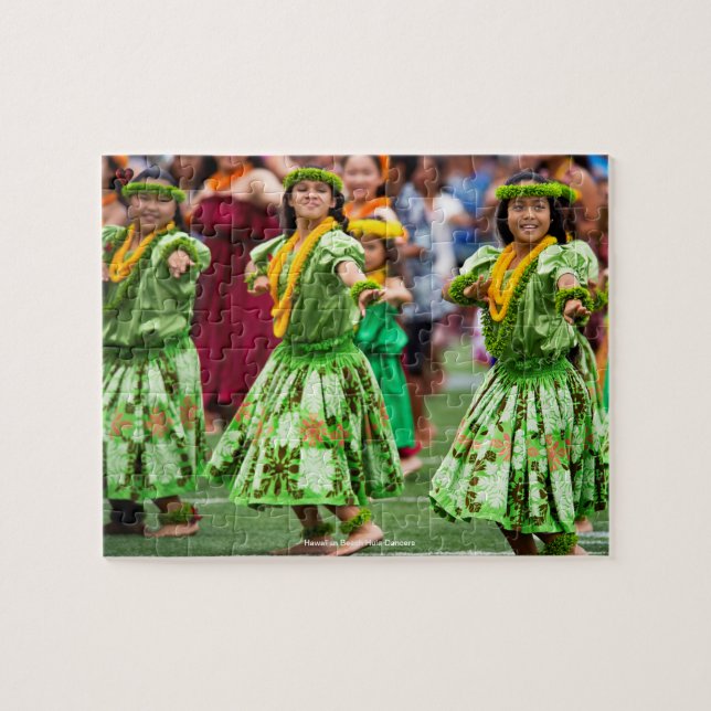 Hawaiian Beach Hula Dancers (Horizontal)