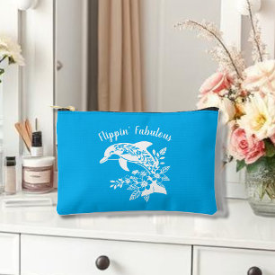 Hawaiian Dolphin Flippin' Fabulous Blue Zubehörtasche