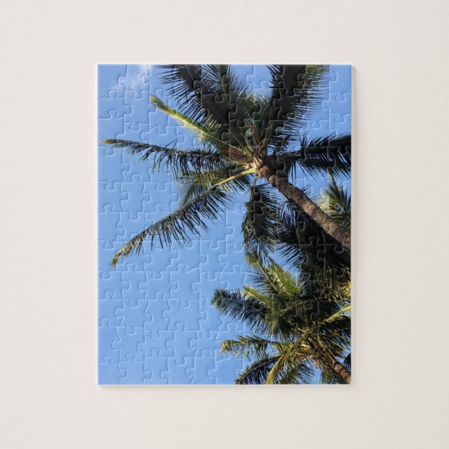 Hawaiian Exotic Beach Palm Trees (Vertikal)